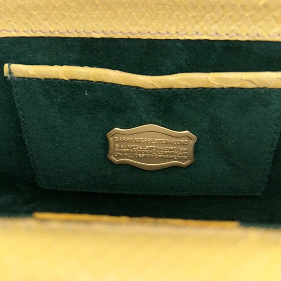 Rare Vintage Barry Kieselstein-Cord Snakeskin Purse - Picture 8 of 11